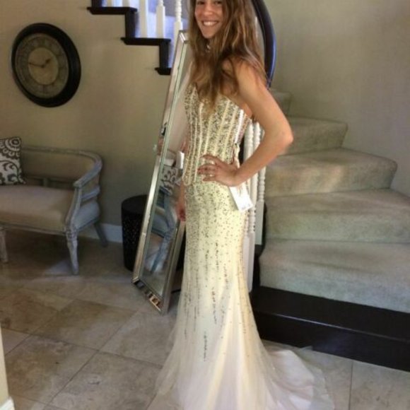 🎉HP🎉MAC DUGGAL PROM 82293M GOWN EVENING DRESS - Picture 4 of 12